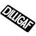 EmbTao DILLIGAF Biker Embroidered Iron On Sew On Patch