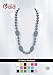 Consider It Maid Silicone Teething Necklace for Mom to Wear - FREE E-BOOK - BPA FREE and FDA Approved - Peas in a Pod (Grey)