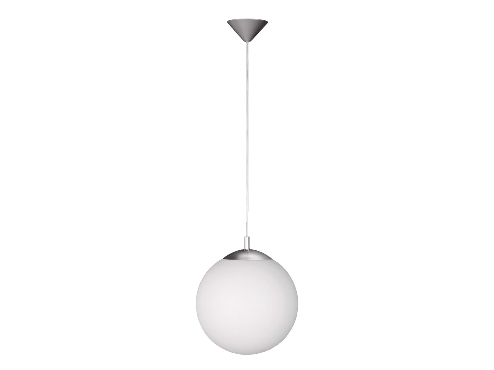 Wofi 6248.01.64.0300 75 Watt Incandescent Point Pendant, Nickel