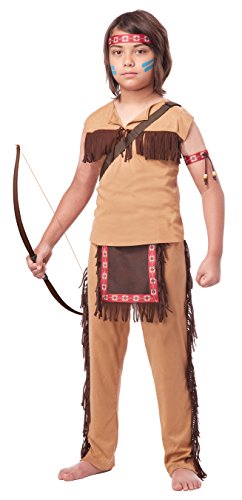 California Costumes Native American Brave Child Costume, Large