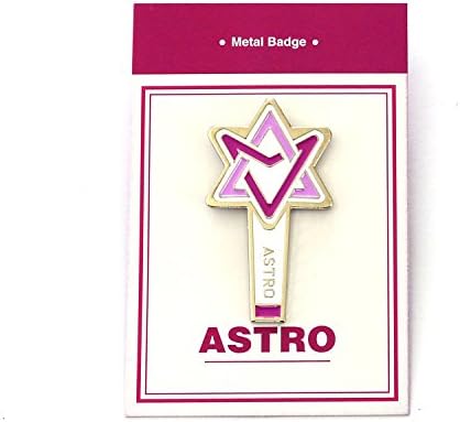 KPOP LIGHT STICK METAL BADGE PIN ASTRO