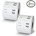 BETCKEY - Barbell Style Jewelry/Price Tag Labels Replace for DYMO 30299 (3/8