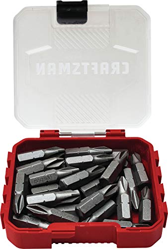 image for CRAFTSMAN Phillips Screwdriver Bit Set, 1-Inch, 30-Piece (CMAF121PH230
