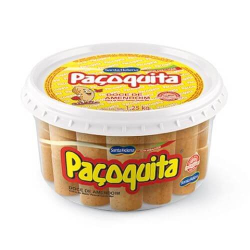 Paçoquita Doce de Amendoim Rolha 350g | Ground Peanut Candy 12.3oz - //coolthings.us