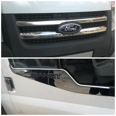 ford transit mk8 front bumper
