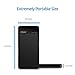 PISEN 10000mAh Power Bank, Pocket-Sized Slim Portable Charger with Dual USB Output Battery Pack for iPhone, Samsung, Smartphones, Tablets and More