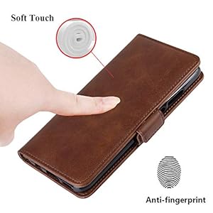 HAOYE Cover per Oppo A9 2020, Pelle Premium Doppia Chiusura Magnetica a Scatto con [Flip Stand/Card Slot] PU Cover Case… - immagine 7