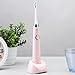 Premium Sonic Electric Toothbrush Set For Men & Women - IPX7 Waterproof Wireless Rechargeable Toothbrush W/Base & Replacement Head - Four Brushing Modes - Pink Color - User Guide Included