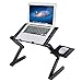 Adjustable Laptop Stand,Foldable Laptop Desk,Aluminum Laptop Desk/Stand/Table,17 inch Laptop Board with Mouse Pad Mount in TV/Bed/Sofa,Great Gift