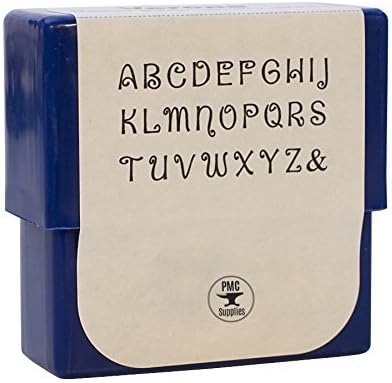 Verona Alphabet Stamp Set - 2 mm Upper Case Metal Marking Stamping Jewelry Tool