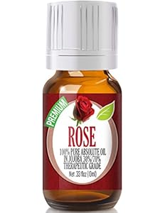 Rose Absolute Oil - Premium Grade, 10ml by Healing Solutions...