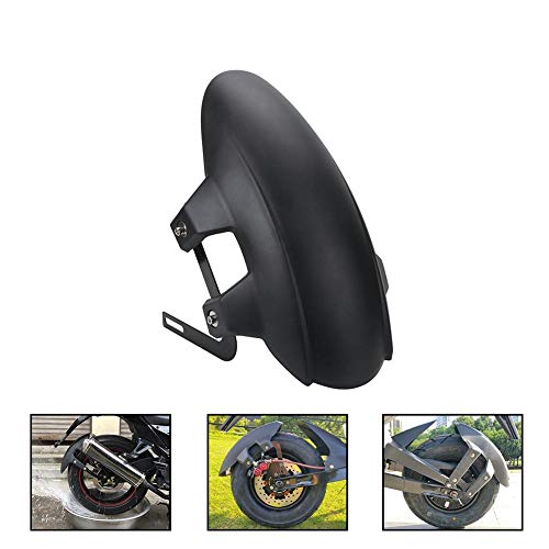 Aneil Universal Motorcycle Rear Wheel Fender,Black Plastic Mud Guard Mud Flap Splash Guard for Motorcycle Electric Vehicle - Thumbnail 7
