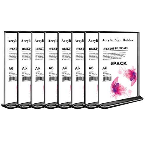 Acrylic sign holders