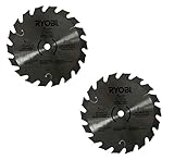 Ryobi 6797329 Pack of 2 Circular Saw Blades - D150 x 1.5MM