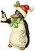 Enesco Jim Shore Heartwood Creek Mini Christmas Penguin Figurine, 3.625-Inch
