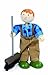 Budkins Jimmy The Farmhand Figure