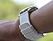 RANDON Quick Release Silicone Watch Bands Soft Rubber Watch Strap for Smart Watch,Pack of 2 (White/Sky Blue, 22)