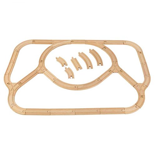 KidKraft Wooden Expansion Track Pack