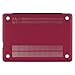 MOSISO Plastic Hard Shell Case & Keyboard Cover & Screen Protector Only Compatible with MacBook Pro 13 inch (A1278, Old Version with CD-ROM), Release Early 2012/2011/2010/2009/2008, Wine Red