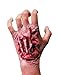 Rubies Unisex Adult Reel F/X Torn Hands Latex Hand Wound With Tendons Party Supplies for Themed Parties and Halloween, As Shown, One Size US