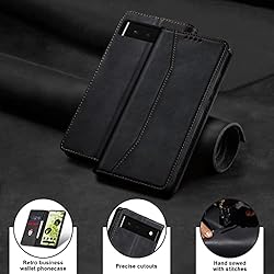 Jasonyu Flip Wallet Case for Google Pixel 6