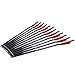 Carbon Crossbow Bolts 16 18 20 Inch Hunting Archery Arrows with 4