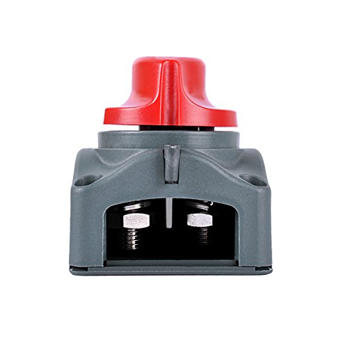 AutoEC On/off Battery Disconnect Isolator Master Switch for Marine Boat Car Vehicles 275/1250 Amps