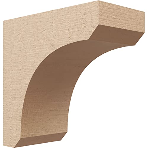 6"W x 12"D x 12"H Classic Legacy Rough Cedar Woodgrain TimberThane Corbel, Prim…