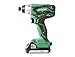 Hitachi KC18DG4L 18V Cordless 4 Piece Combo Kit, Hammer Drill, Impact Driver, Recip Saw, Flashlight, 2 Compact 3.0 Ah Lithium Ion Batteries, Lifetime Tool Warranty