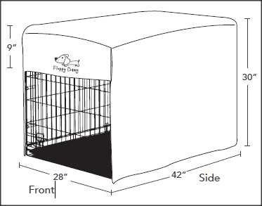Floppy Dawg Gel Memory Foam Dog Bed and Crate Cover Blanket Bundle, Removable Cover, Waterproof Liner, Fits 42 Inch Crates. Slate Gray Suede and Fleece with White Sherpa Top. - Thumbnail 6