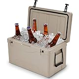 Giantex 64 Quart Heavy Duty Cooler Ice Chest Outdoor Insulated Cooler Fishing Hunting Sports