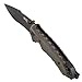 SOG Kiku Folding Knife KU-1002 - Black TiNi 3.5