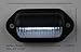 LED Convenience Courtesy Or License Plate Light - 6 Internal Warm White LED - Waterproof, Compact 12VDC For Truck, Auto, RV Lighting