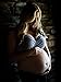 Kindred Bravely French Terry Racerback Nursing Sleep Bra for Maternity/Breastfeeding (Large, Grey with Blue Trim)
