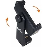 Cell Phone Tripod Adapter, DaVoice Large Universal Smartphone Mount Adapter Holder for iPhone 8 Plus 7 Plus 6 6s Plus X Samsung Galaxy S7 Edge S8+ LG V10 Pixel XL Note 5 Rotates Vertical or Horizontal