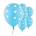 Amscan Caribbean Polka Dots Party Balloons, 12", 6 Ct. primary