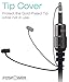 FosPower (25 Feet) 24K Gold Plated Toslink to Mini Toslink Digital Optical S/PDIF Audio Cable with Metal Connectors & Strain-Relief PVC Jacket