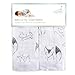 aden + anais Aden Security Blanket 2 Pack, Trotting Fox