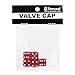 Senzeal 5X Aluminum Dice Valve Stem Caps Car Motorcycle Bicycle Tire Valve Caps Red