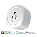 iFymei Smart Plug Mini Wi-Fi Enabled Outlet with Energy Monitoring Works with Amazon Alexa & Google Assistant Remote Control Your Devices from Anywhere (White-1)