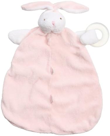 Angel Dear Teether Blankie, Pink Bunny