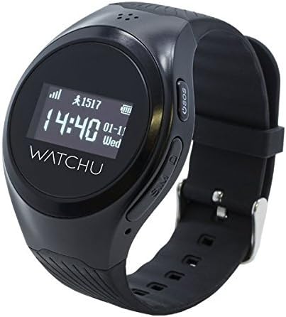 WATCHU Guardian - GPS Tracking Mobile Phone Watch Designed Specifically For The Elderly, Senior, Dementia, Alzheimer's, and Vulnerable Adults