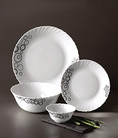 Laopala 33 Pcs Misty Drop Dinner Set