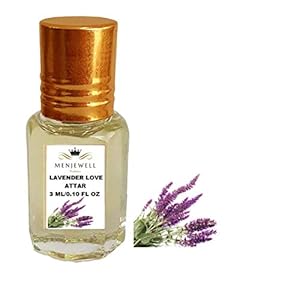 Menjewell Fragrances Lavender Love Attar, 3 Ml, 50 g