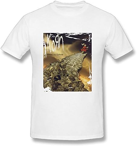 WzLIxcAA Men's Korn Follow The Leader T-Shirts - Funny T Shirt White 3X