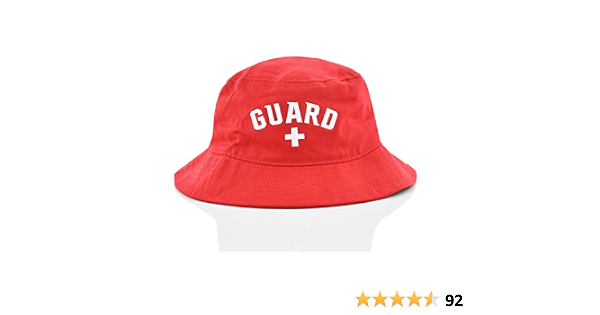 Blarix Lifeguard Bucket Hat Red (One 