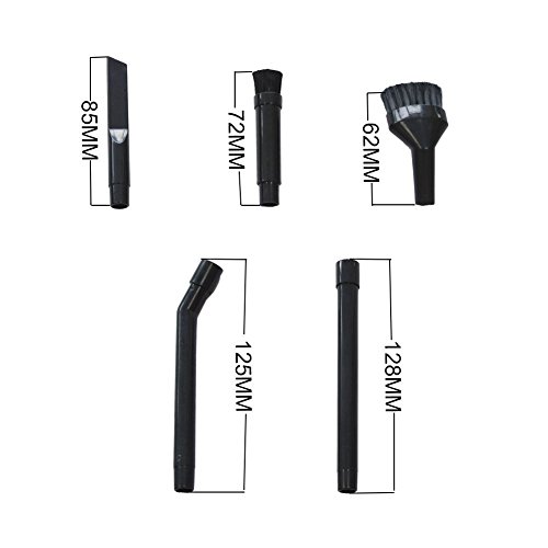 image for EZ SPARES Functional Vacuum Attachment Kit,Computer Keyboard Crevice C