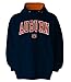 NCAA Men's Auburn Tigers Hooded Sweatshirt (Navy, X-Large)