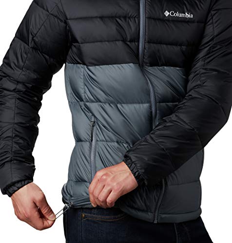 columbia men's buck butte insulated hooded jacket