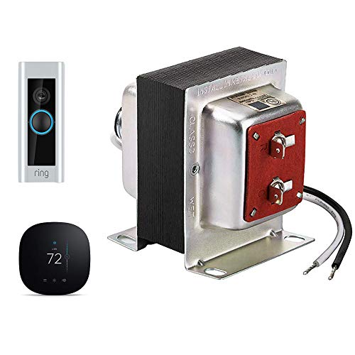 SINGSICO 24V 40VA Thermostat/Doorbell Transformer, Fit for Nest, Ecobee, Honeywell and Sensi